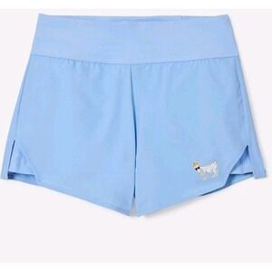 GOAT USA Womens Woven Shorts With Lining.  Size Small. Carolina Blue